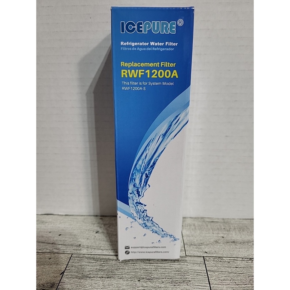 ICEPURE RWF1200A REFRIGERATOR WATER FILTER NEW IN BOX‎ System Model RWF1200A-S
